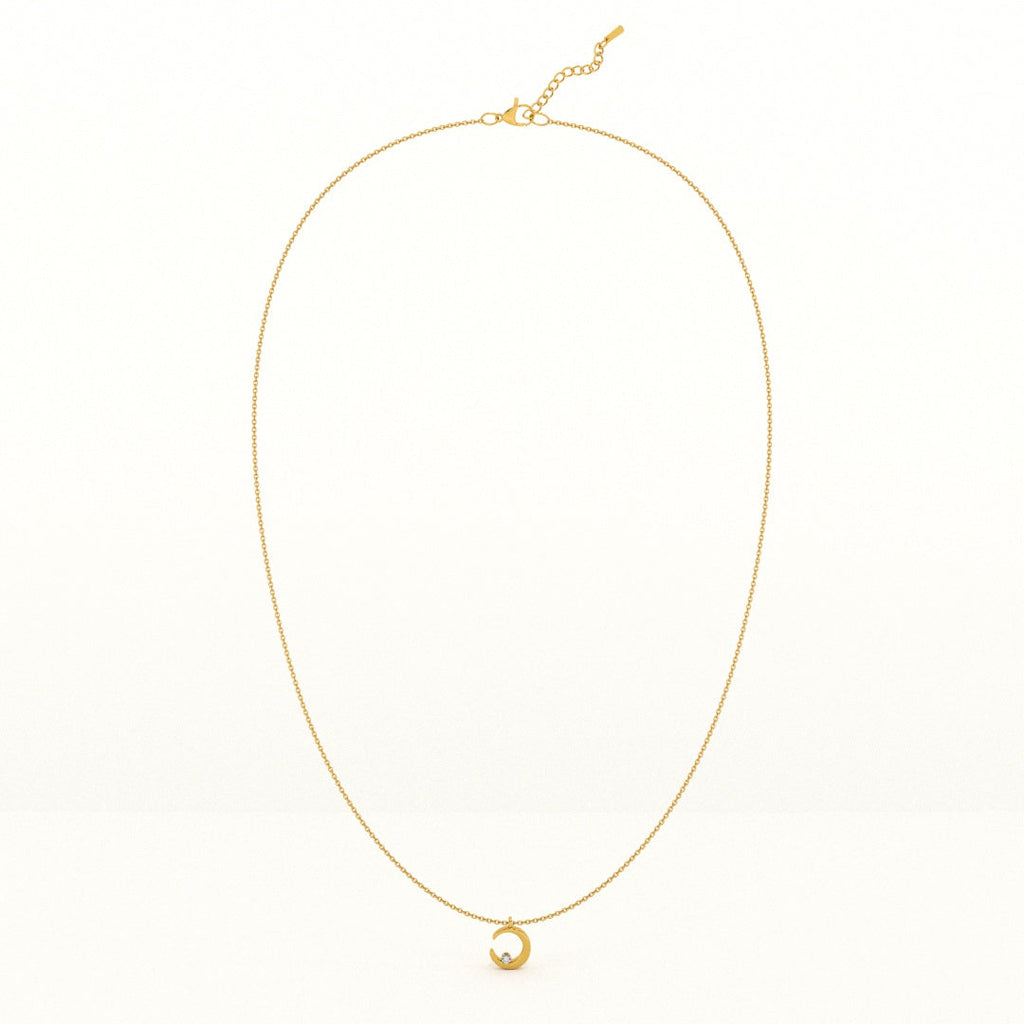 Moon Charm Necklace