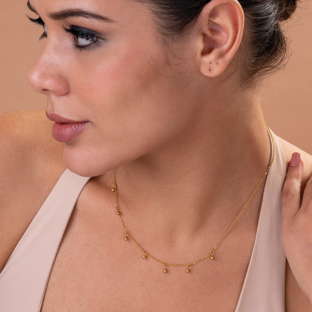 Balls Charm Necklace