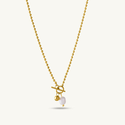 Dainty Beaded Pearl Chain