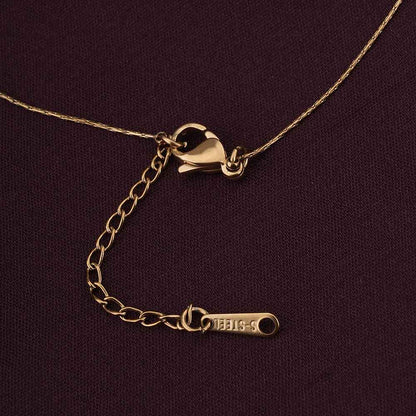 Delicate Diamond Studded Necklace