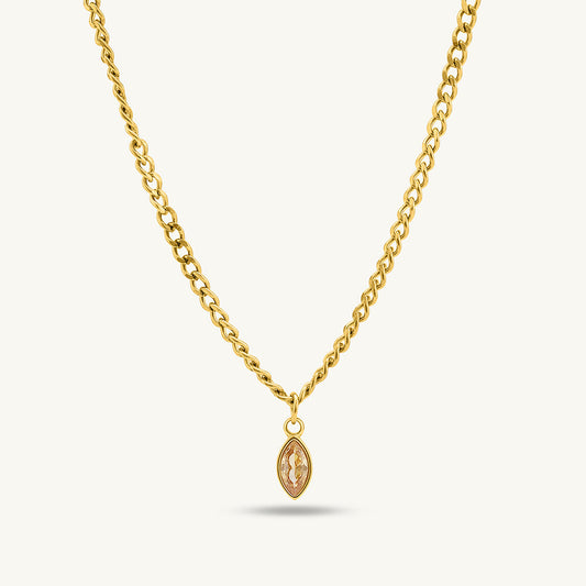 Golden Eye Necklace