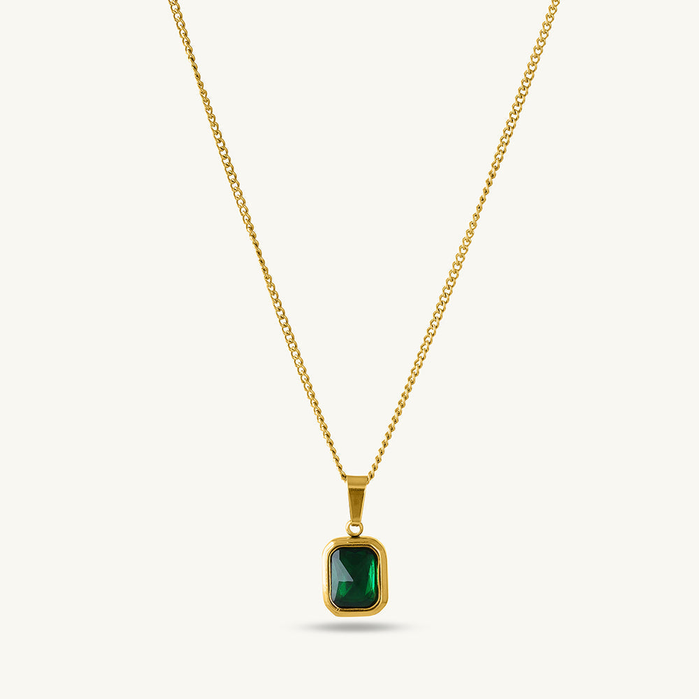 Classic Emerald Necklace