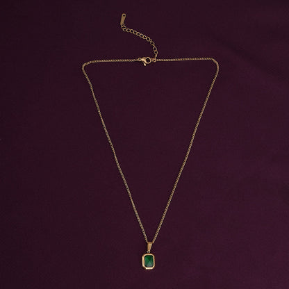 Classic Emerald Necklace