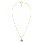 Aurora Teardrop 9KT Gold Lab Grown Diamond Pendant