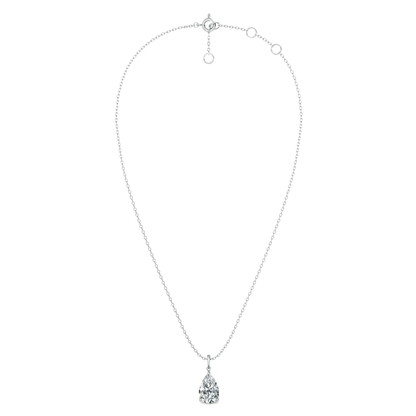 Aurora Teardrop 9KT Gold Lab Grown Diamond Pendant