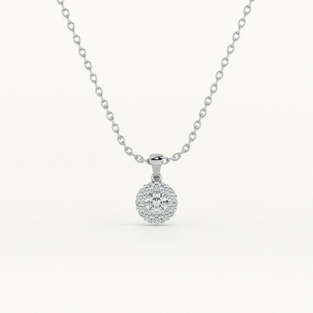 Luna Glint 925 Sterling Silver Shine Necklace