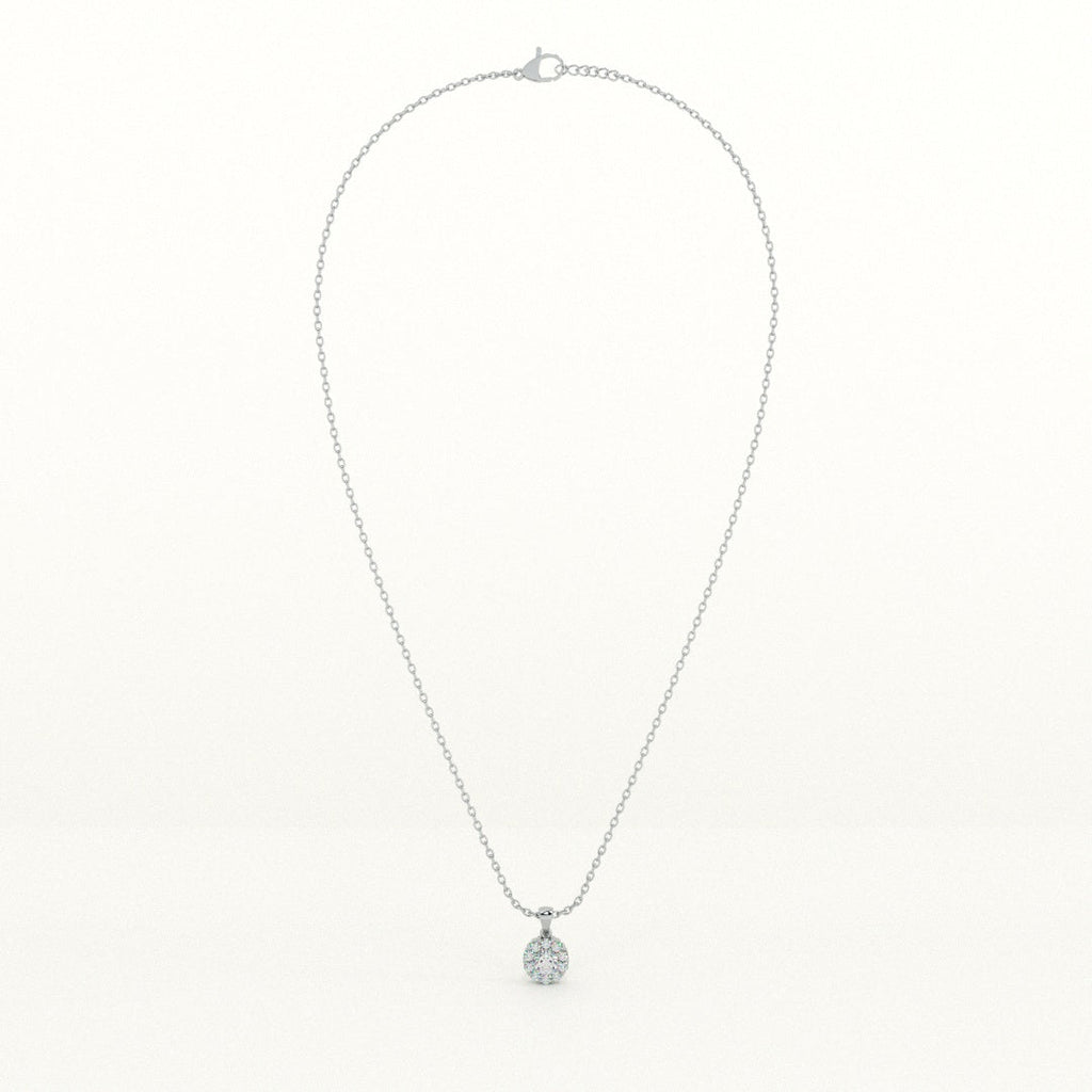 Luna Glint 925 Sterling Silver Shine Necklace