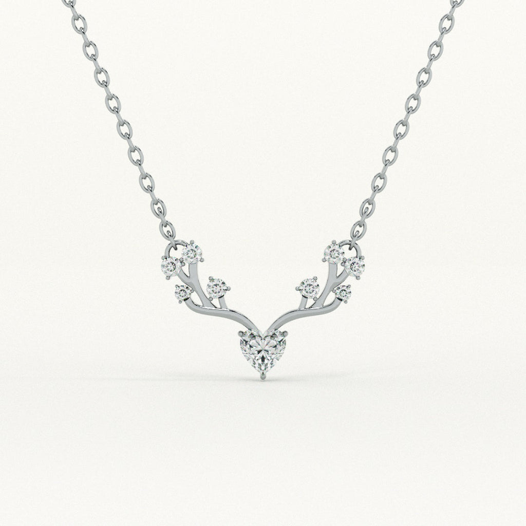 Crystal Wing 925 Sterling Silver Necklace