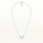 Crystal Wing 925 Sterling Silver Necklace