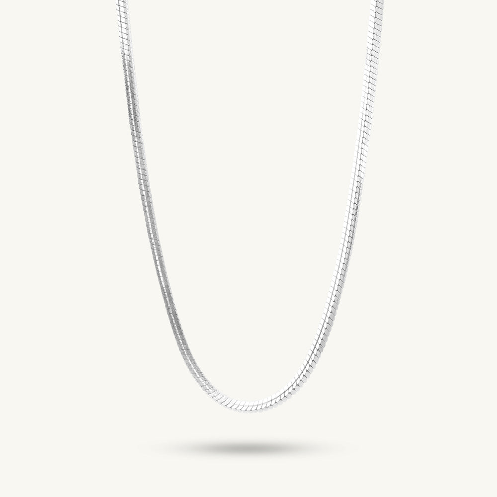 Curve Dense 925 Sterling Silver Chain