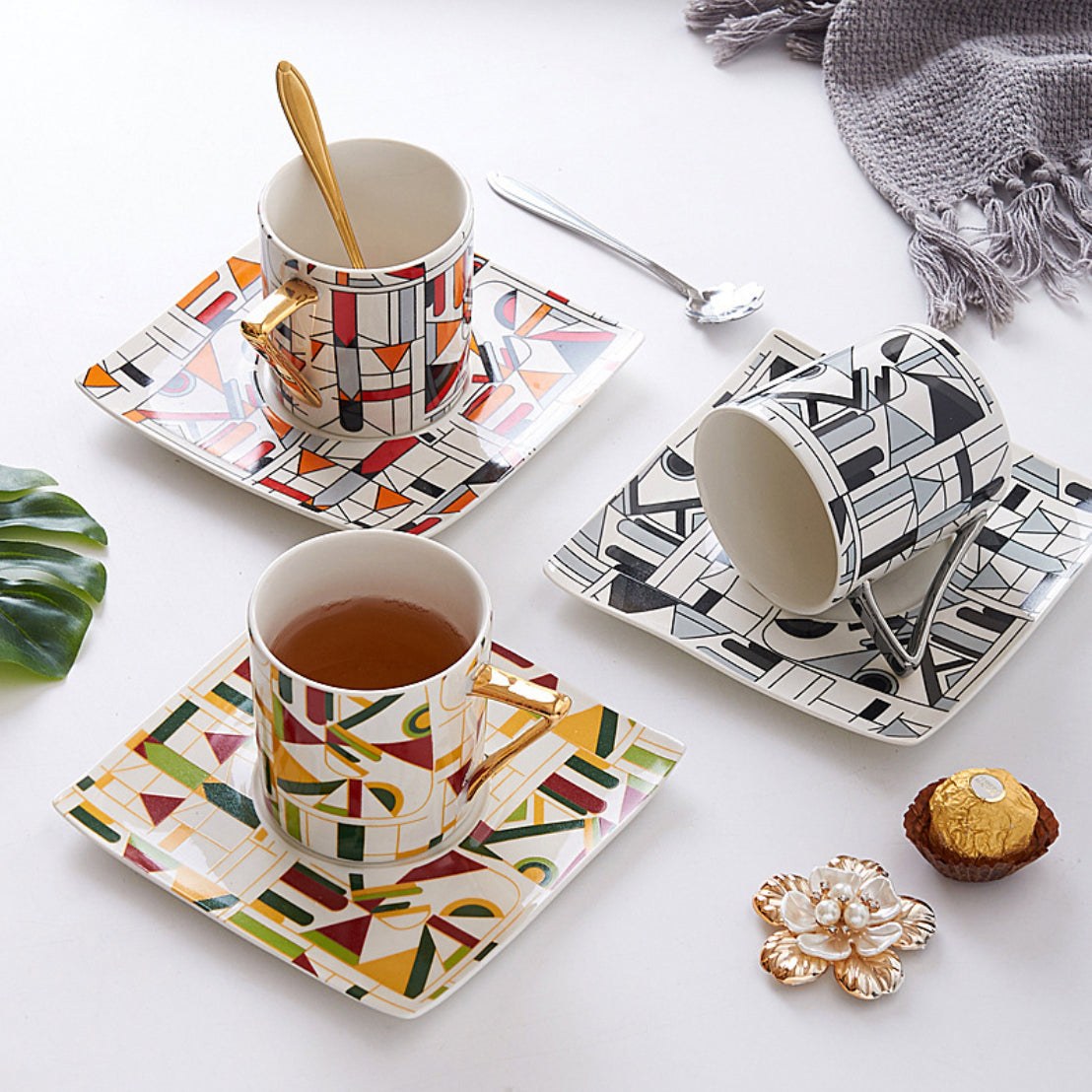 Mosaic Cup Set