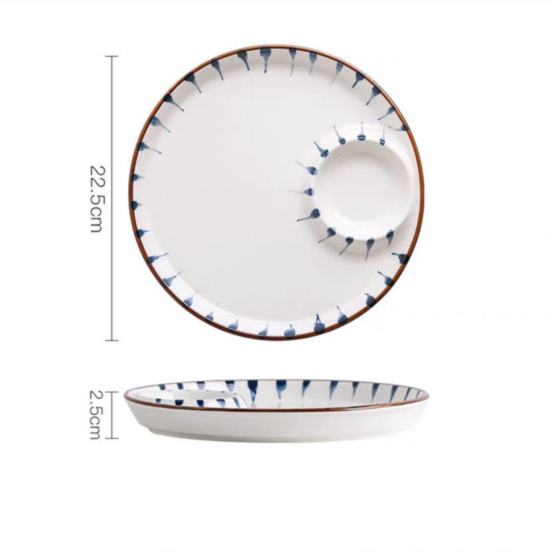 Sectioned Plate Nitori