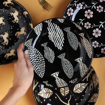 Natura Plates Black