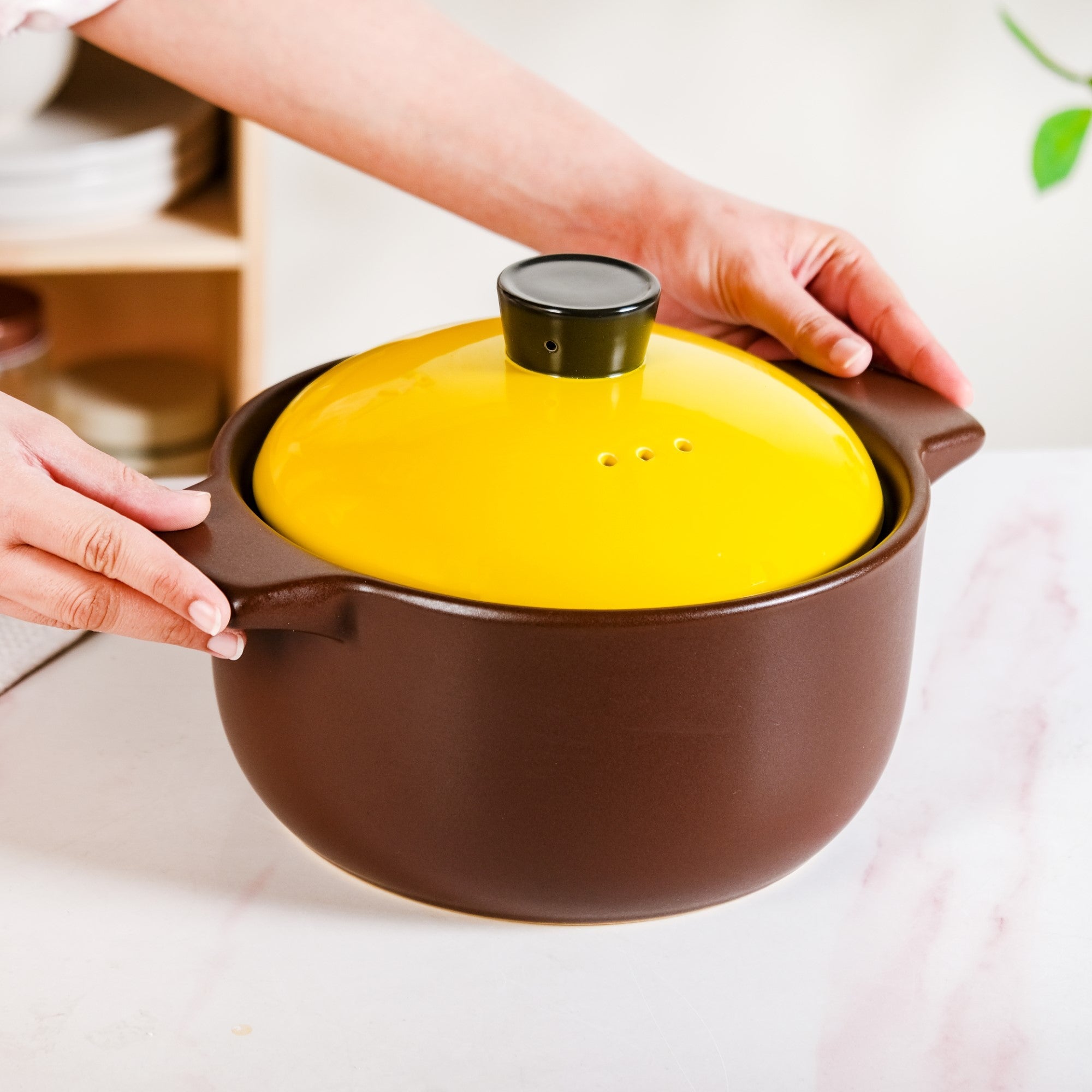 Limonelle Ceramic Cookware With Lid 3300ml