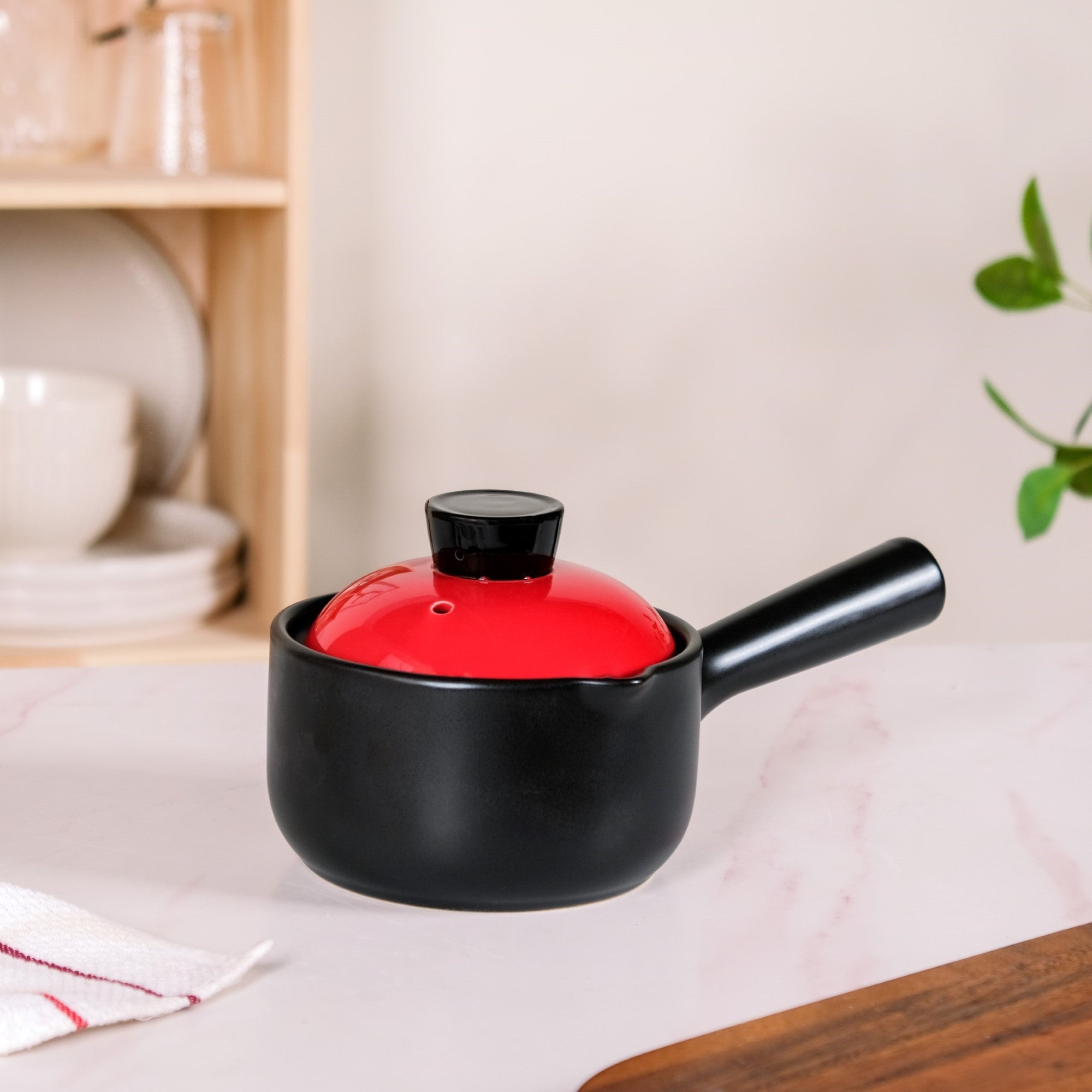 Rouge Ceramic Sauce Pan 1000ml