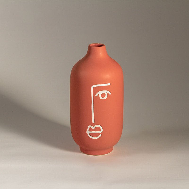 Artistic Face Vase Large