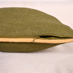 Cotton Cushion Cover Set Of 2 Olive