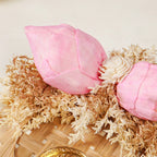 Organic Sola Lotus Tea Light Holder Pink Set Of 4