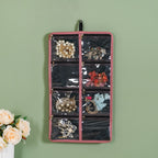 Foldable Pink Jewellery Organizer