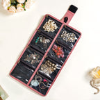 Foldable Pink Jewellery Organizer
