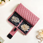Foldable Pink Jewellery Organizer