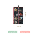 Foldable Pink Jewellery Organizer