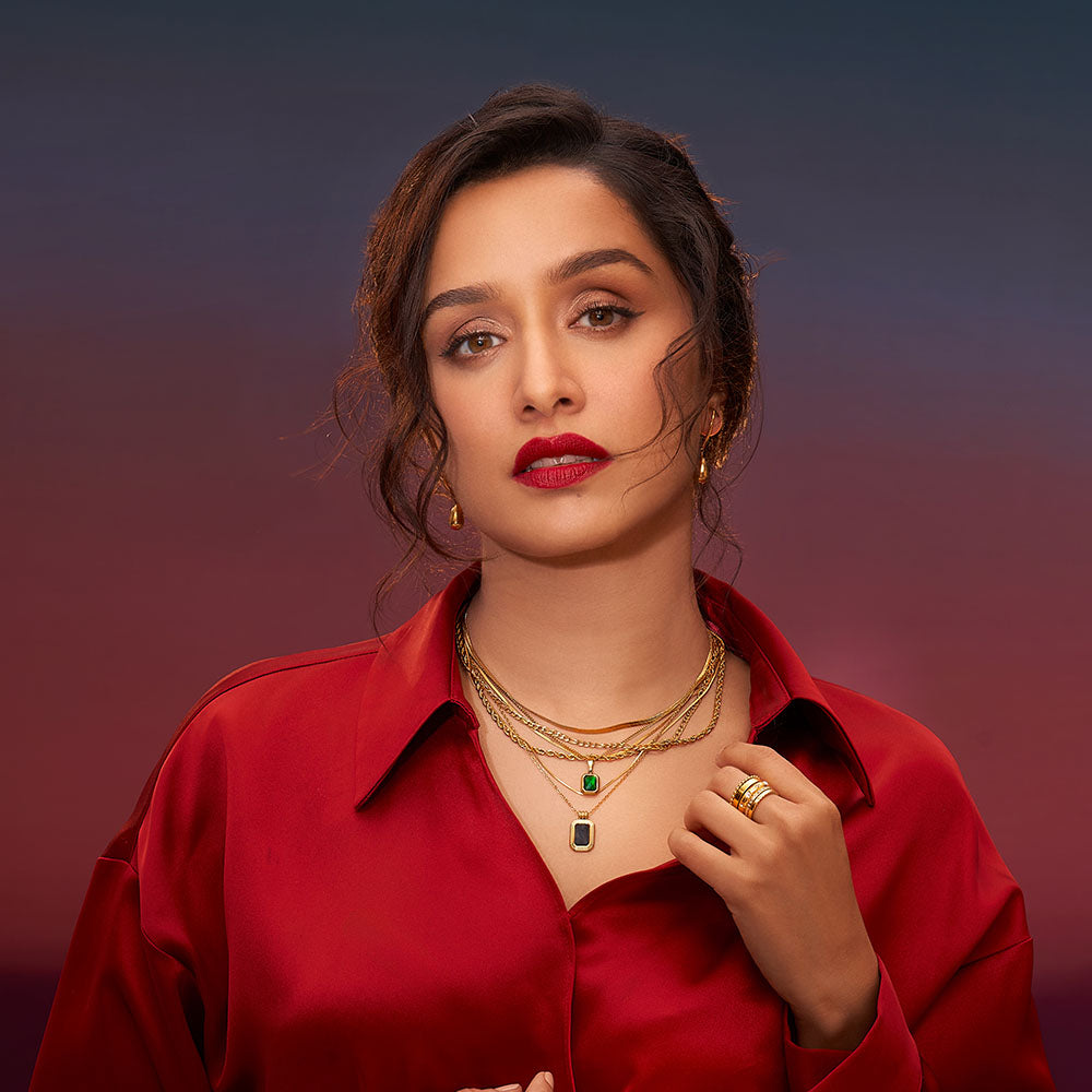 Black Onyx Two Layer Necklace