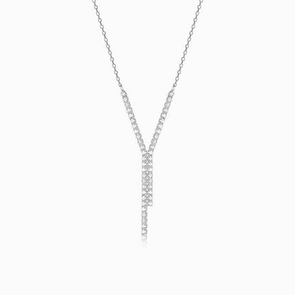 Silver Collide Necklace