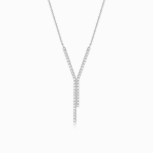 Silver Collide Necklace
