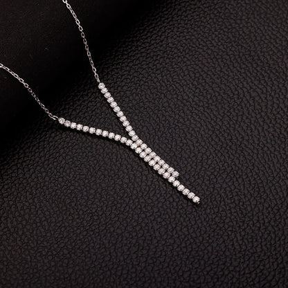 Silver Collide Necklace