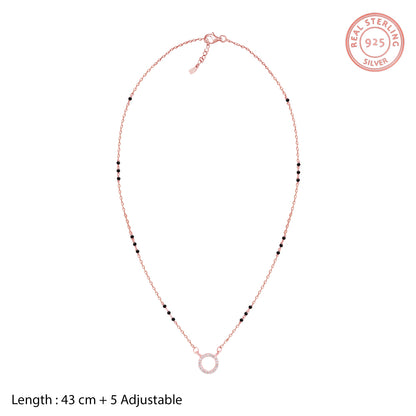Rose Gold Connected for Life Mangalsutra