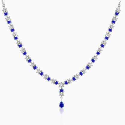 Silver Glamour In Colour Necklace