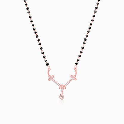 Rose Gold Harmony Drop Mangalsutra