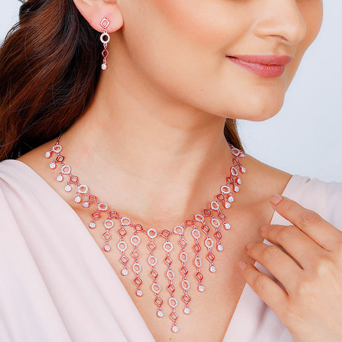 Anushka Sharma Rose Gold Queen Of Dreams Set