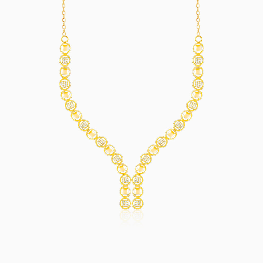 Anushka Sharma Golden Rhythm Of The Night Necklace
