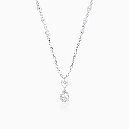 Silver Regal Radiance Necklace