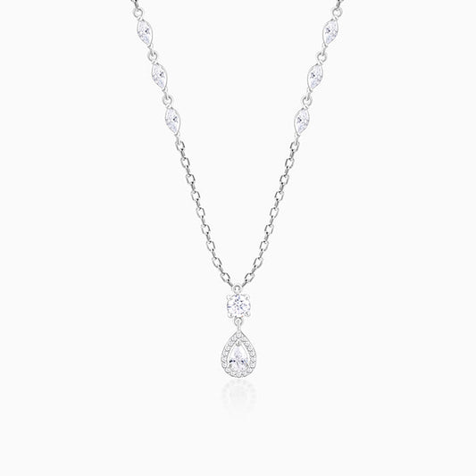 Silver Regal Radiance Necklace