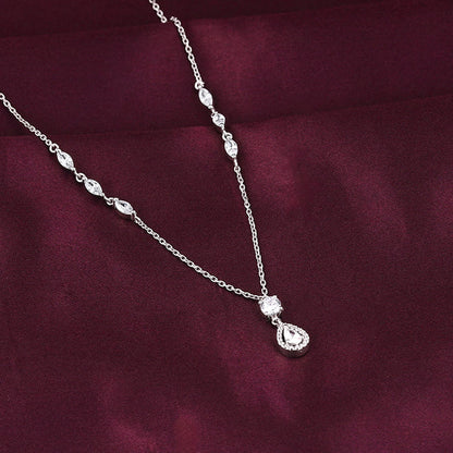 Silver Regal Radiance Necklace