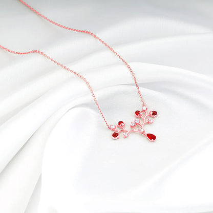 Rose Gold Love Garden Necklace