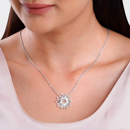 Silver Starshine Necklace