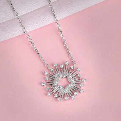 Silver Starshine Necklace