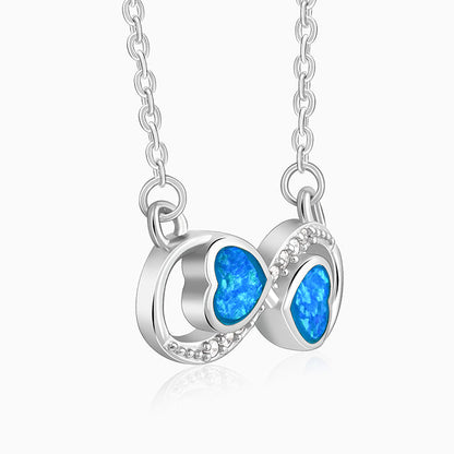 Silver Endless Embrace Necklace