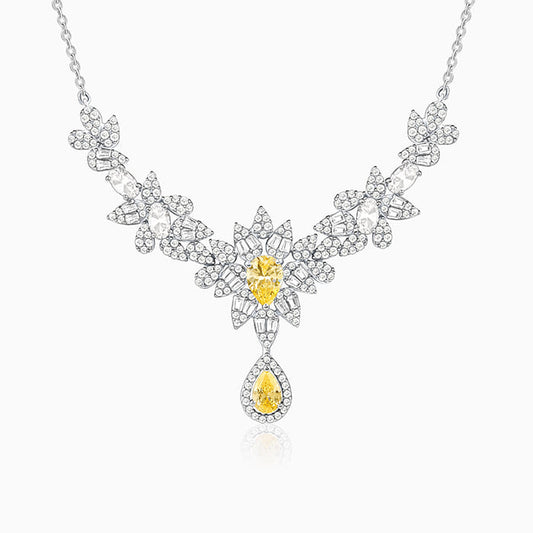 Silver The Fleur Necklace