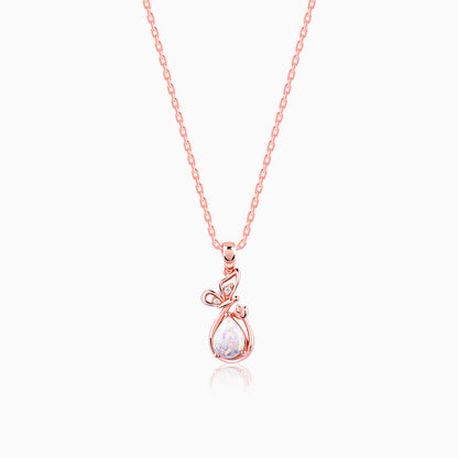 Rose Gold Starlight Spark Necklace