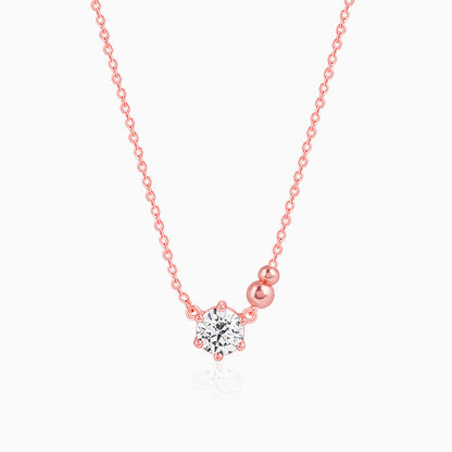 Rose Gold Jovial Necklace