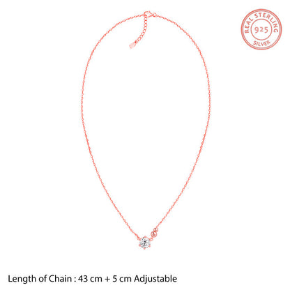 Rose Gold Jovial Necklace