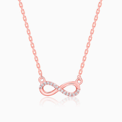 Rose Gold Infinia Necklace