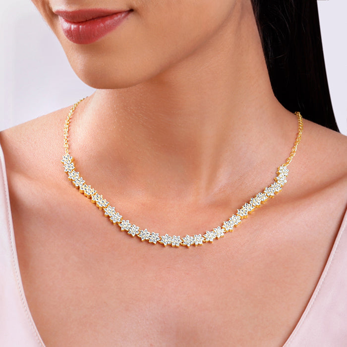 Golden Marilyn Necklace