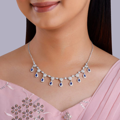 Silver Graceful Adornare Necklace