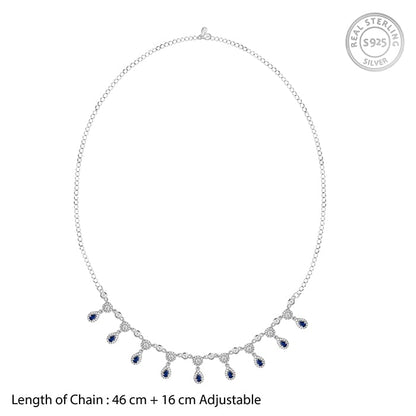 Silver Graceful Adornare Necklace